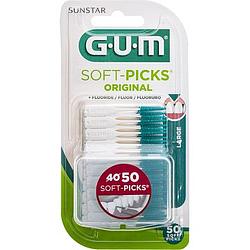 Foto van Gum® softpicks® original tandenstokers large 50 stuks bij jumbo