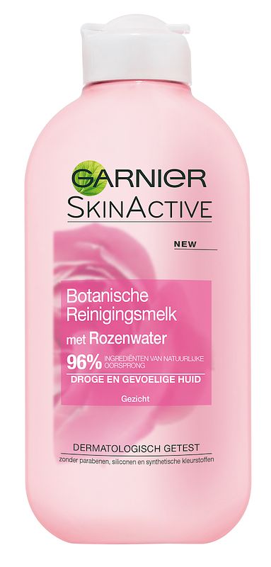 Foto van Garnier skinactive botanische reinigingsmelk 200ml