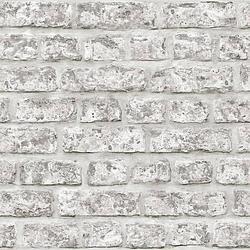 Foto van Topchic behang brick wall donkergrijs