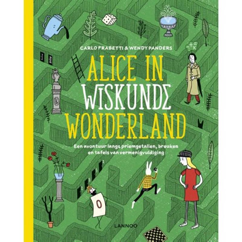 Foto van Alice in wiskunde wonderland