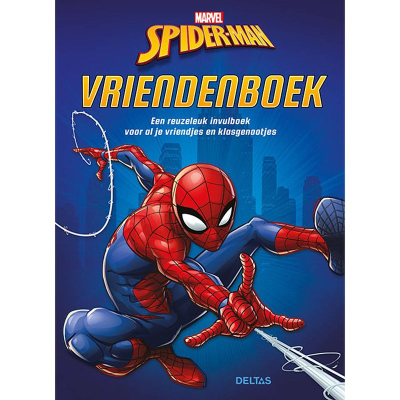 Foto van Spider-man vriendenboek