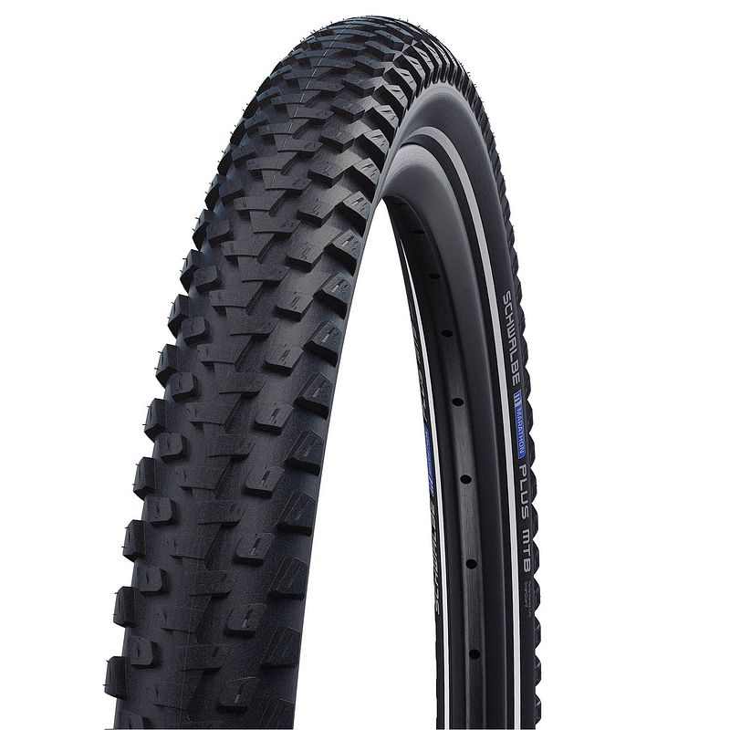 Foto van Schwalbe marathon plus smartguard buitenband 29-2.25 57-622 zwart