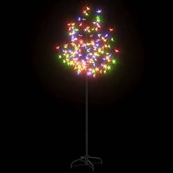 Foto van Vidaxl kerstboom met 120 led's meerkleurig licht kersenbloesem 150 cm