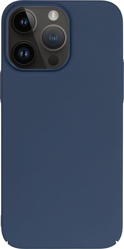 Foto van Bluebuilt hard case apple iphone 14 pro max back cover blauw