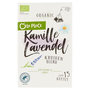 Foto van 2e halve prijs | la place kruidenthee kamille lavendel 15 stuks aanbieding bij jumbo