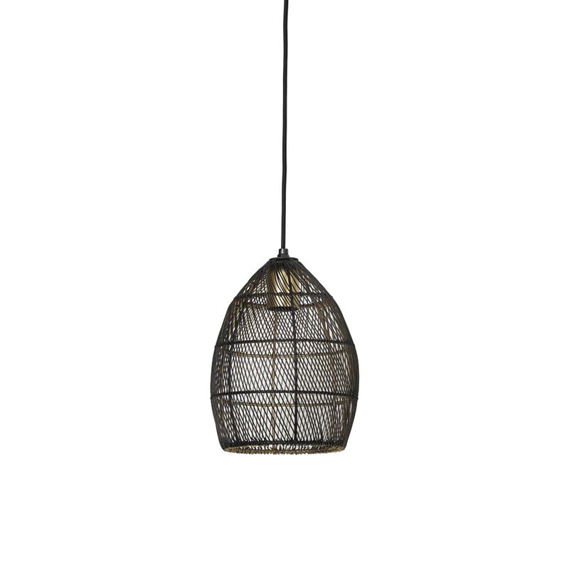 Foto van Hanging lamps light and living meya zwart