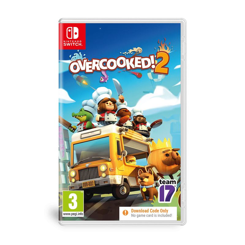 Foto van Overcooked 2 (code in box) - nintendo switch