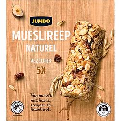 Foto van Jumbo muesli reep naturel 5 x 25g