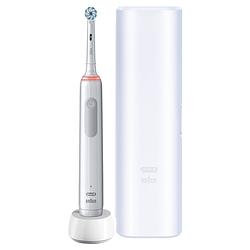 Foto van Oral b elektrische tandenborstel pro 3 3500 wit - 3 poetsstanden