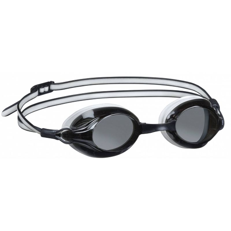 Foto van Zwart witte zwembril voor volwassenen - zwembrillen
