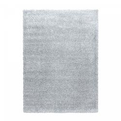 Foto van La alegre hoogpolig vloerkleed - shine shaggy kleur: zilver, 80 x 150 cm