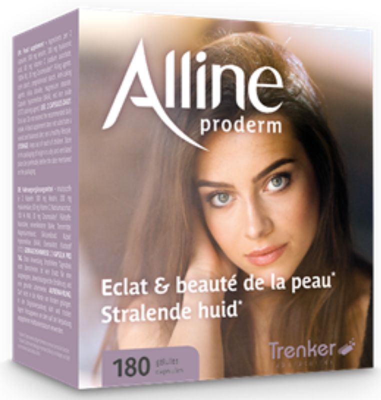 Foto van Trenker alline proderm capsules 180st