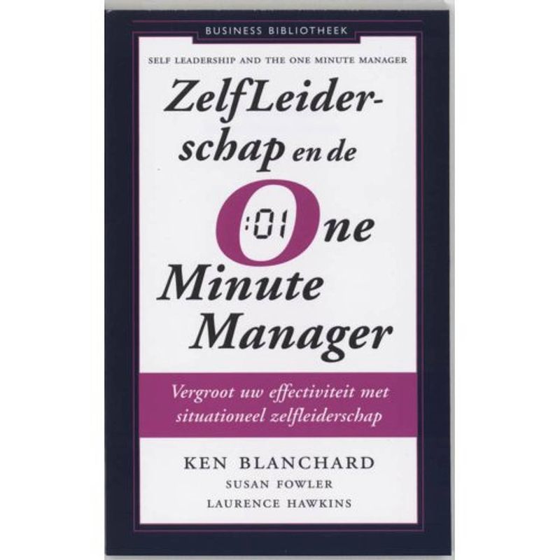 Foto van Zelfleiderschap en de one-minute manager -