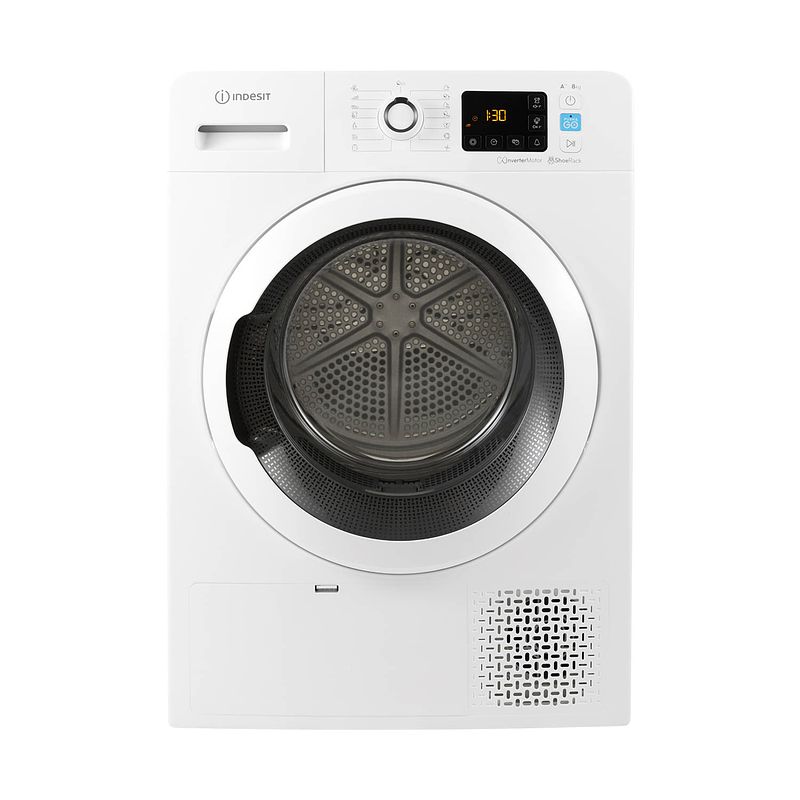 Foto van Indesit yt m11 82k rx eu warmtepompdrogers - wit