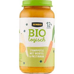 Foto van Jumbo biologisch babyvoeding stamppotje met wortel & pastinaak 12+ maanden 250g