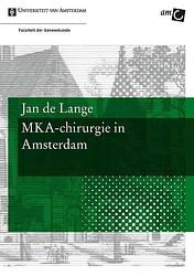 Foto van Mka-chirurgie in amsterdam - jan de lange - ebook (9789048516889)