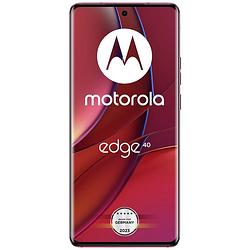 Foto van Motorola edge40 5g smartphone 256 gb 16.6 cm (6.55 inch) magenta android 13 dual-sim