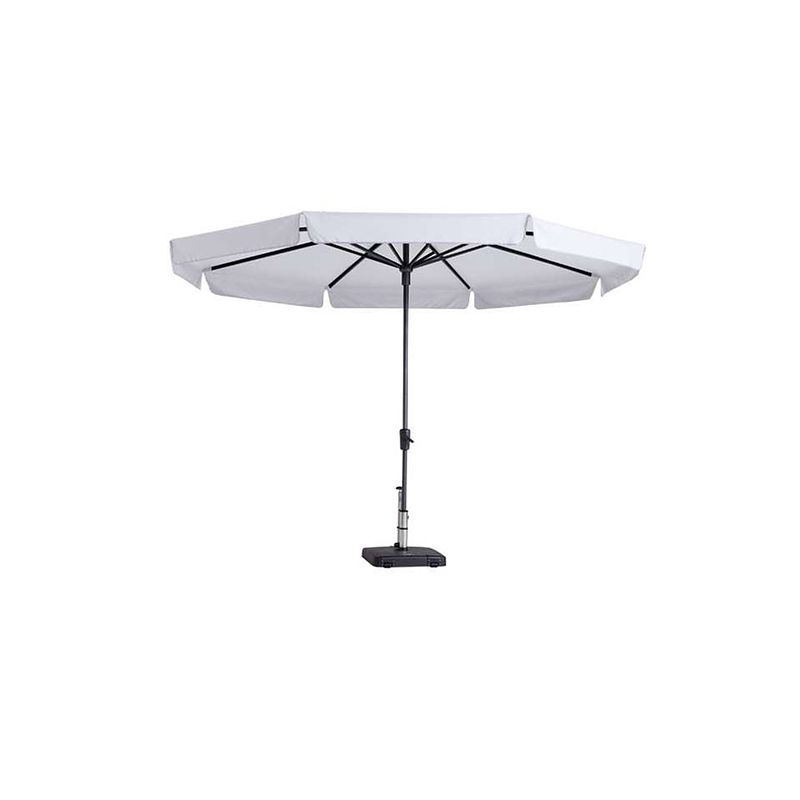 Foto van Madison parasol syros luxe - off white - ø350 cm