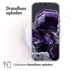 Foto van Accezz clear backcover google pixel 8a telefoonhoesje transparant