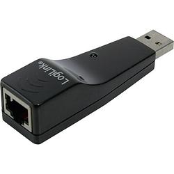 Foto van Logilink ua0025c netwerkadapter 100 mbit/s usb 2.0, lan (10/100 mbit/s)