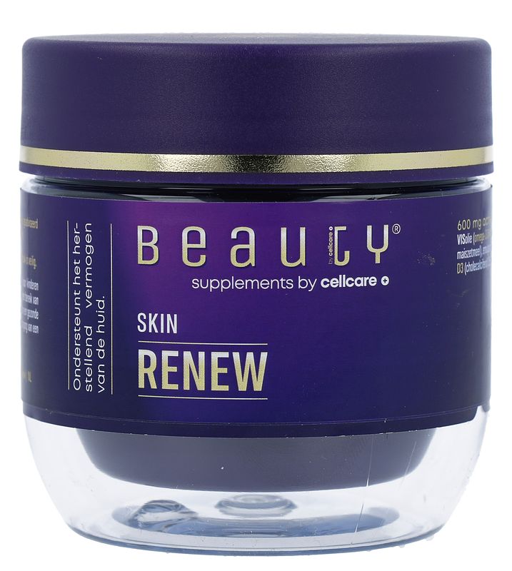 Foto van Cellcare beauty supplements skin renew softgels