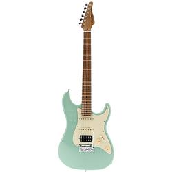 Foto van Fazley phynica fsst720-sfg surf green elektrische gitaar