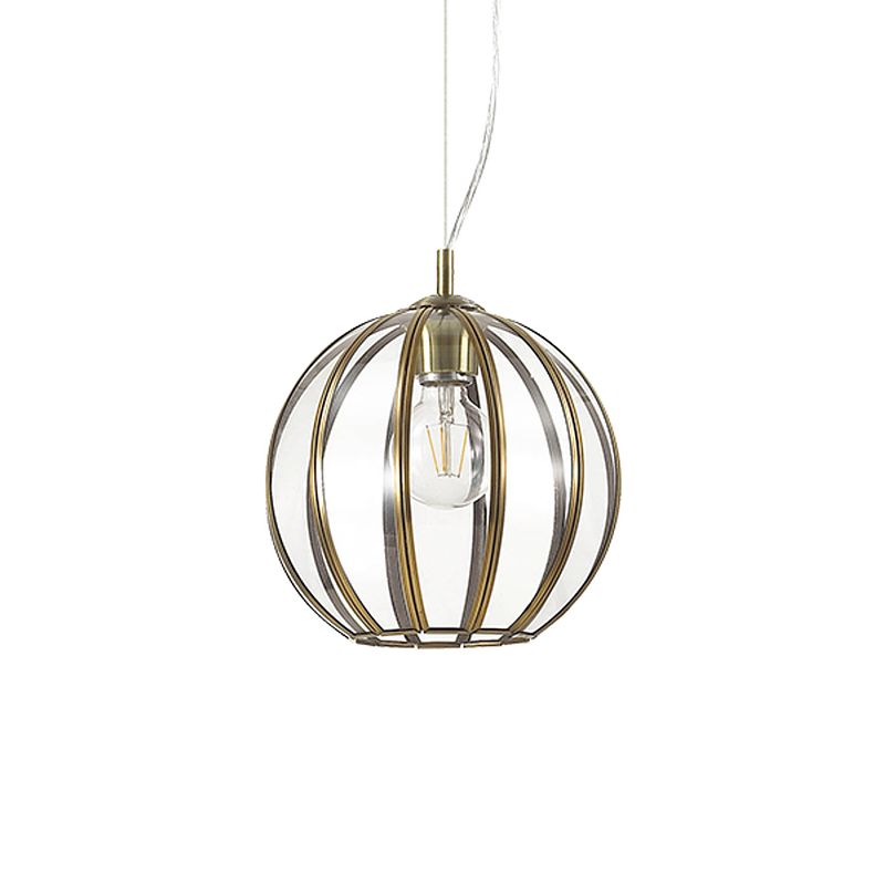 Foto van Moderne hanglamp rondo - ideal lux - zwart - e27 fitting - 1 lichtpunt