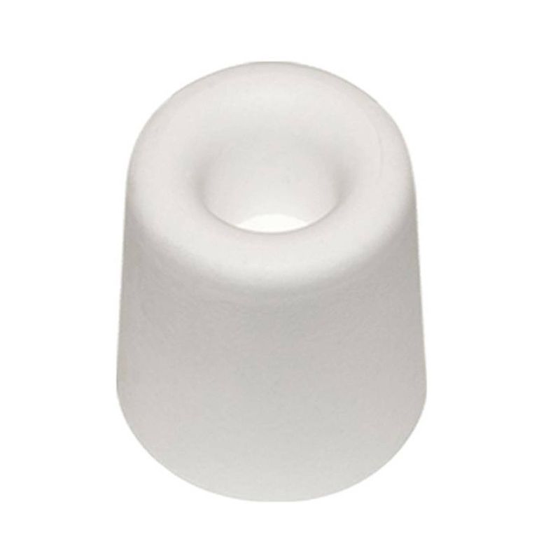 Foto van Qlinq deurbuffer - deurstopper - wit - rubber - 30 x 25 mm - deurstoppers