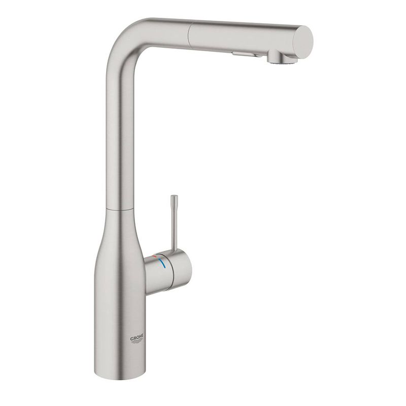 Foto van Grohe 30270dco grohe essence s.steel - keukenkranen