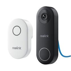 Foto van Reolink d340p 5mp bedrade videodeurbel met bel, poe, persoonsdetectie, tweewegaudio ip-camera