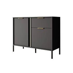 Foto van Meubella dressoir loren - antraciet - 103 cm - actie