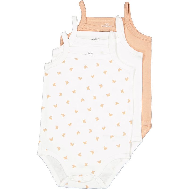 Foto van Baby romper mouwloos 3-pack