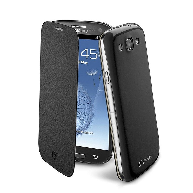 Foto van Cellular line samsung s3 flipbook backcover