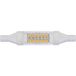 Foto van Lightme lm85152 led-lamp energielabel d (a - g) r7s buis 5 w warmwit (ø x l) 15 mm x 78 mm 1 stuk(s)