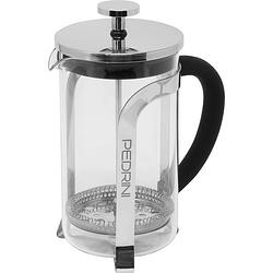 Foto van French press theekoker zilver