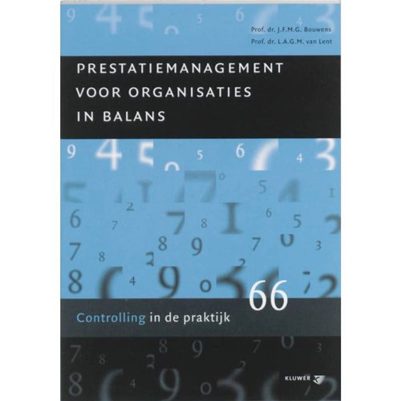 Foto van Prestatiemanagement voor organisaties in balans -