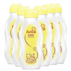 Foto van Zwitsal - baby badolie - 6 x 200ml - voordeelverpakking