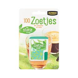 Foto van Jumbo stevia zoetjes 100 stuks