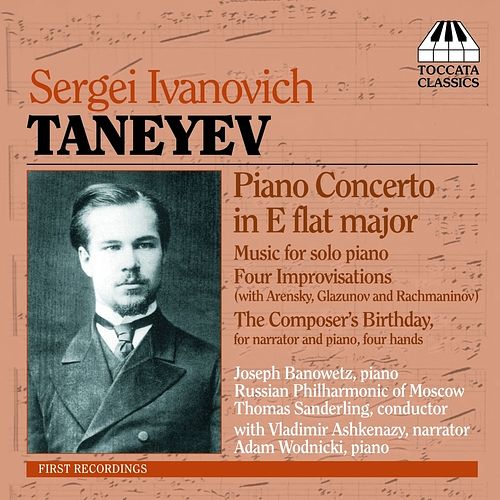 Foto van Sergei taneyev: piano concerto music for solo piano - cd (5060113440426)