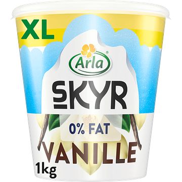 Foto van Arla skyr vanille 0% fat 1kg bij jumbo