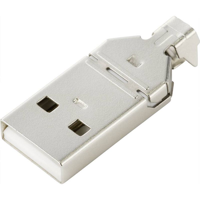 Foto van Tru components lötfreier usb 2.0 a male tc-9741696 tru components 1 stuk(s)