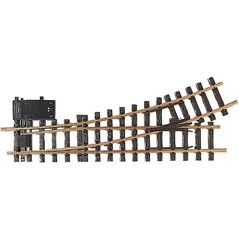 Foto van 16150 g lgb rails wissel, elektrisch, links 440 mm 22.5 ° 1243 mm 1 stuk(s)