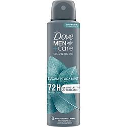 Foto van Dove men +care advanced eucalyptus + mint scent antitranspirant 150ml bij jumbo