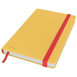 Foto van Leitz cosy notitieboek met harde kaft, voor ft a5, gelijnd, geel