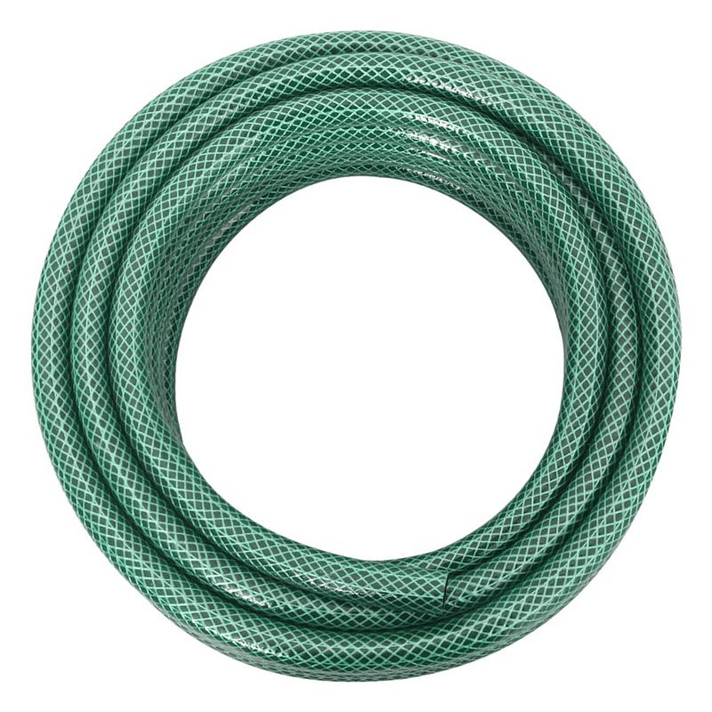 Foto van The living store tuinslang - pvc - 20m - groen - 1.8mm - 12mm - 15.6mm