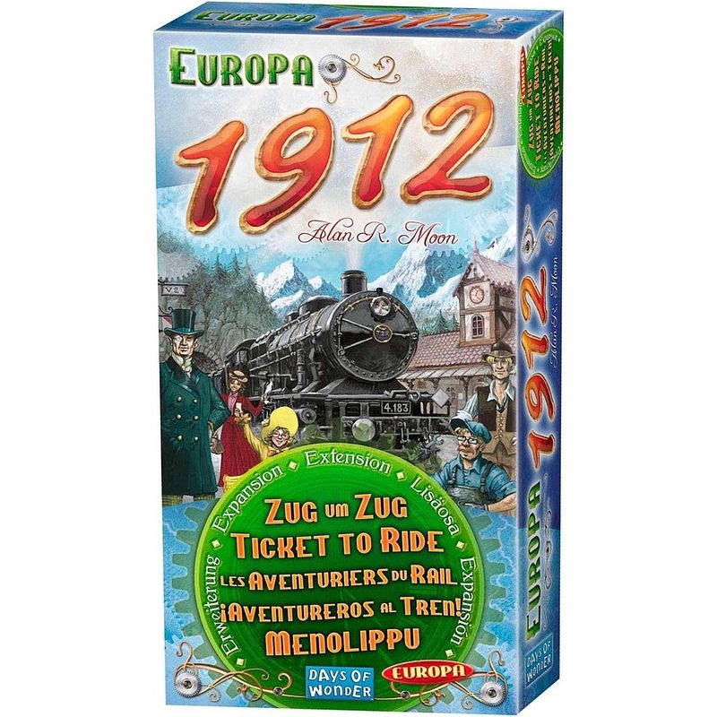 Foto van Days of wonder ticket to ride - europa 1912