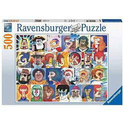 Foto van Ravensburger puzzel lettertypes 500st
