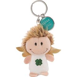 Foto van Nici sleutelhanger alles cute junior 7 cm pluche goud/turquoise