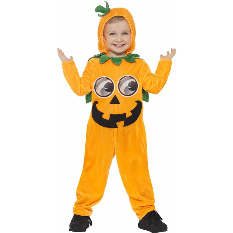 Foto van Pompoen onesie voor peuters 3-4 jaar (s)