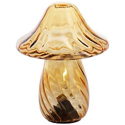 Foto van Light & living tafellamp led mushroom orange 23cm